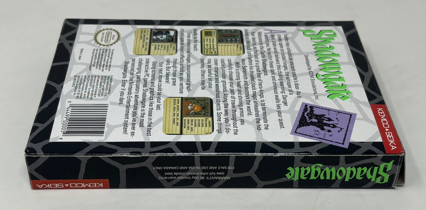 NES Nintendo - Shadowgate - Complete