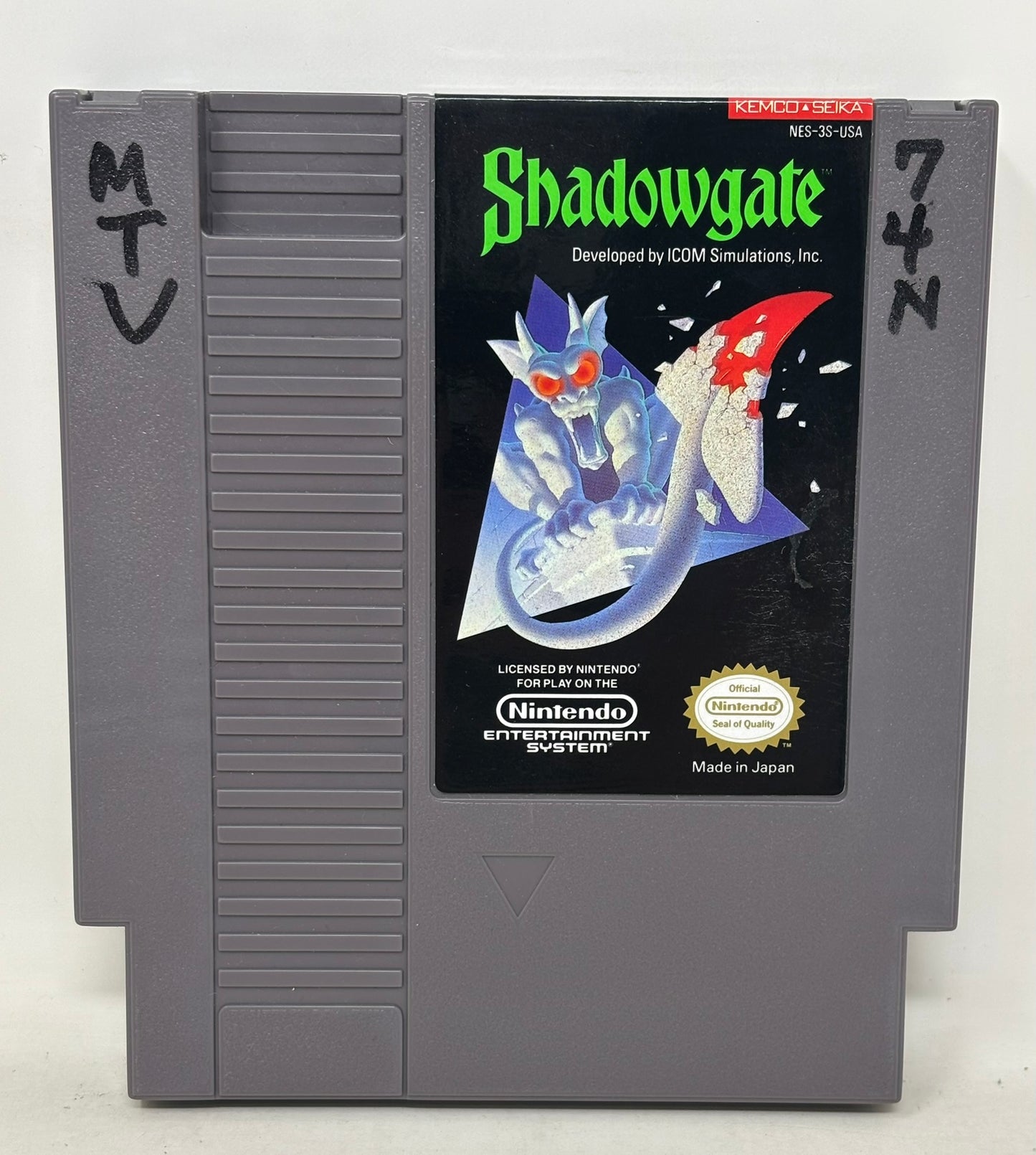 NES Nintendo - Shadowgate - Complete