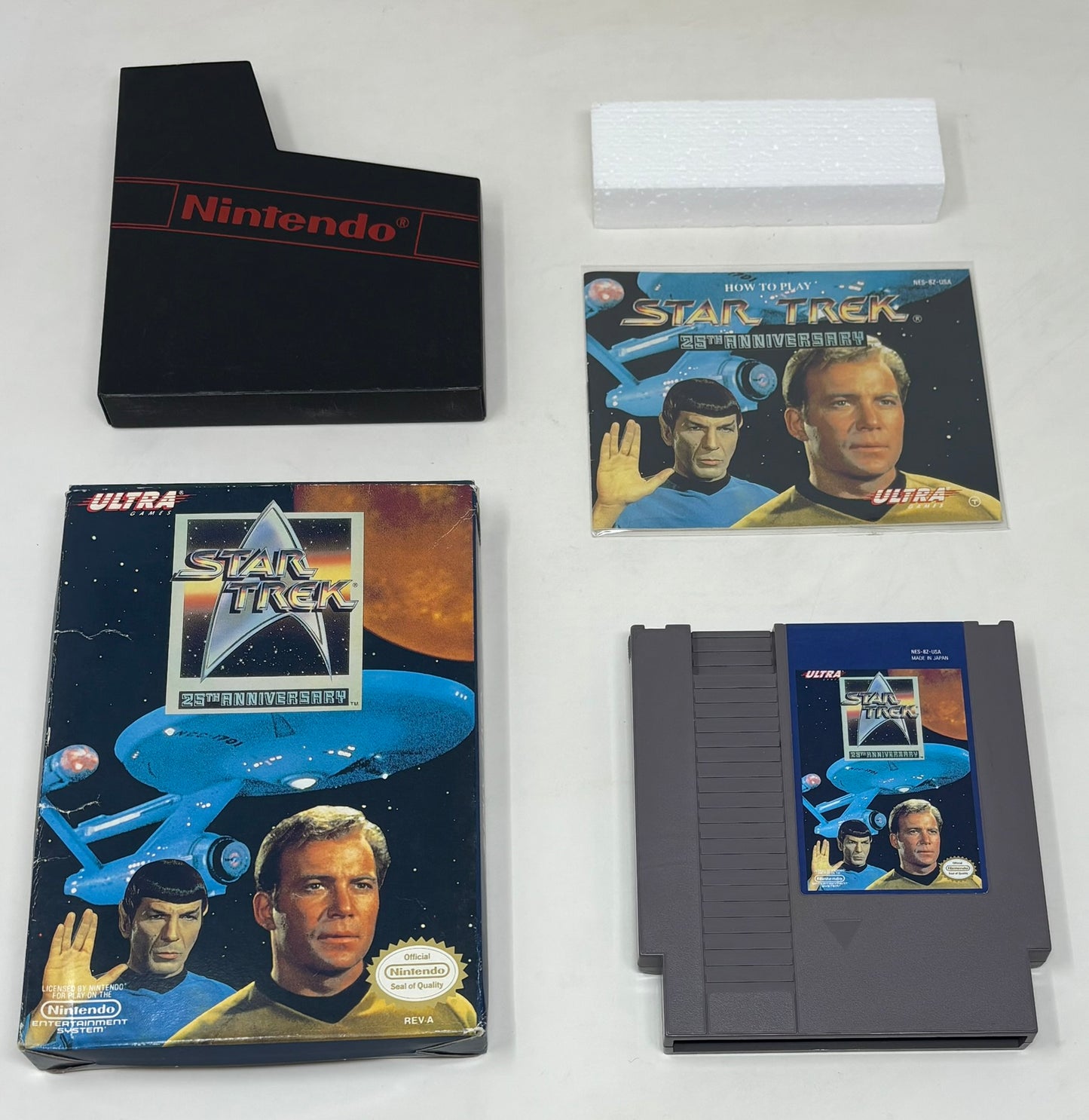NES Nintendo - Star Trek 25th Anniversary - Tested