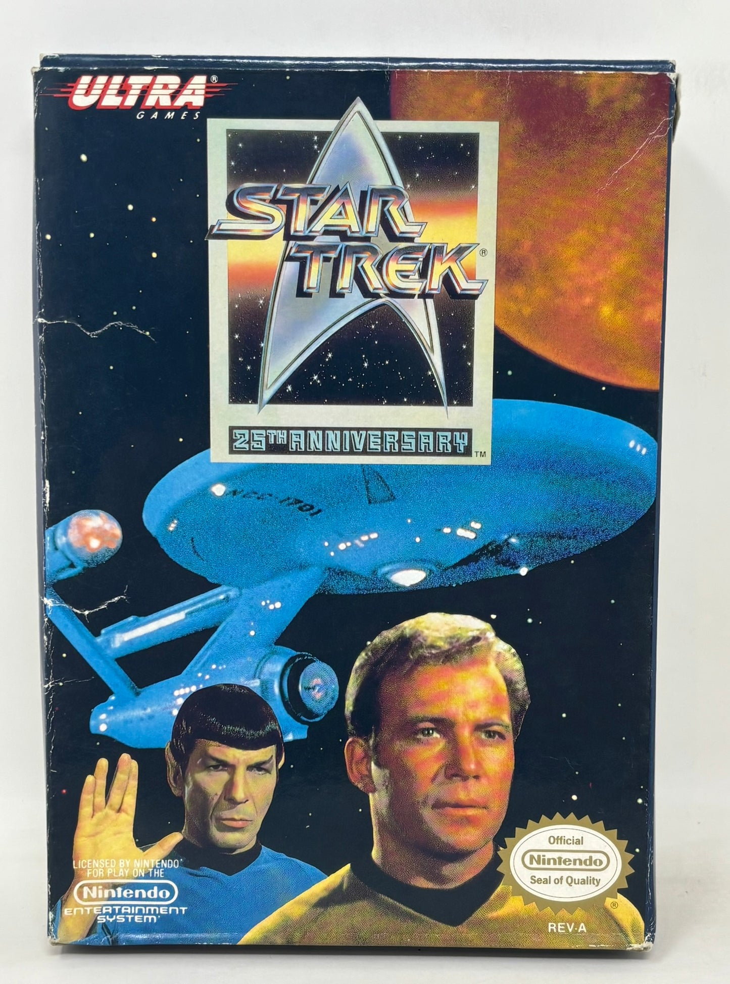NES Nintendo - Star Trek 25th Anniversary - Tested