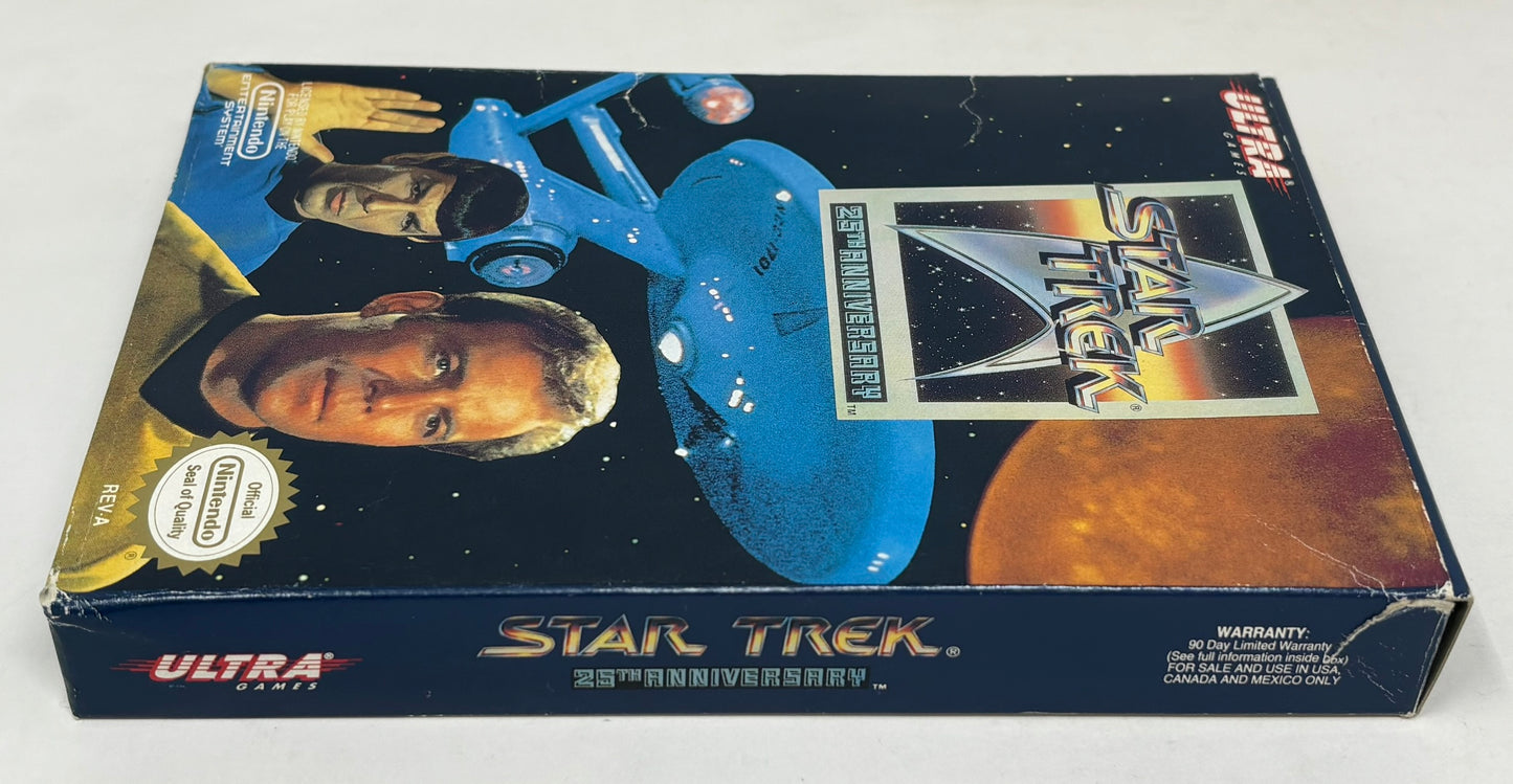 NES Nintendo - Star Trek 25th Anniversary - Tested