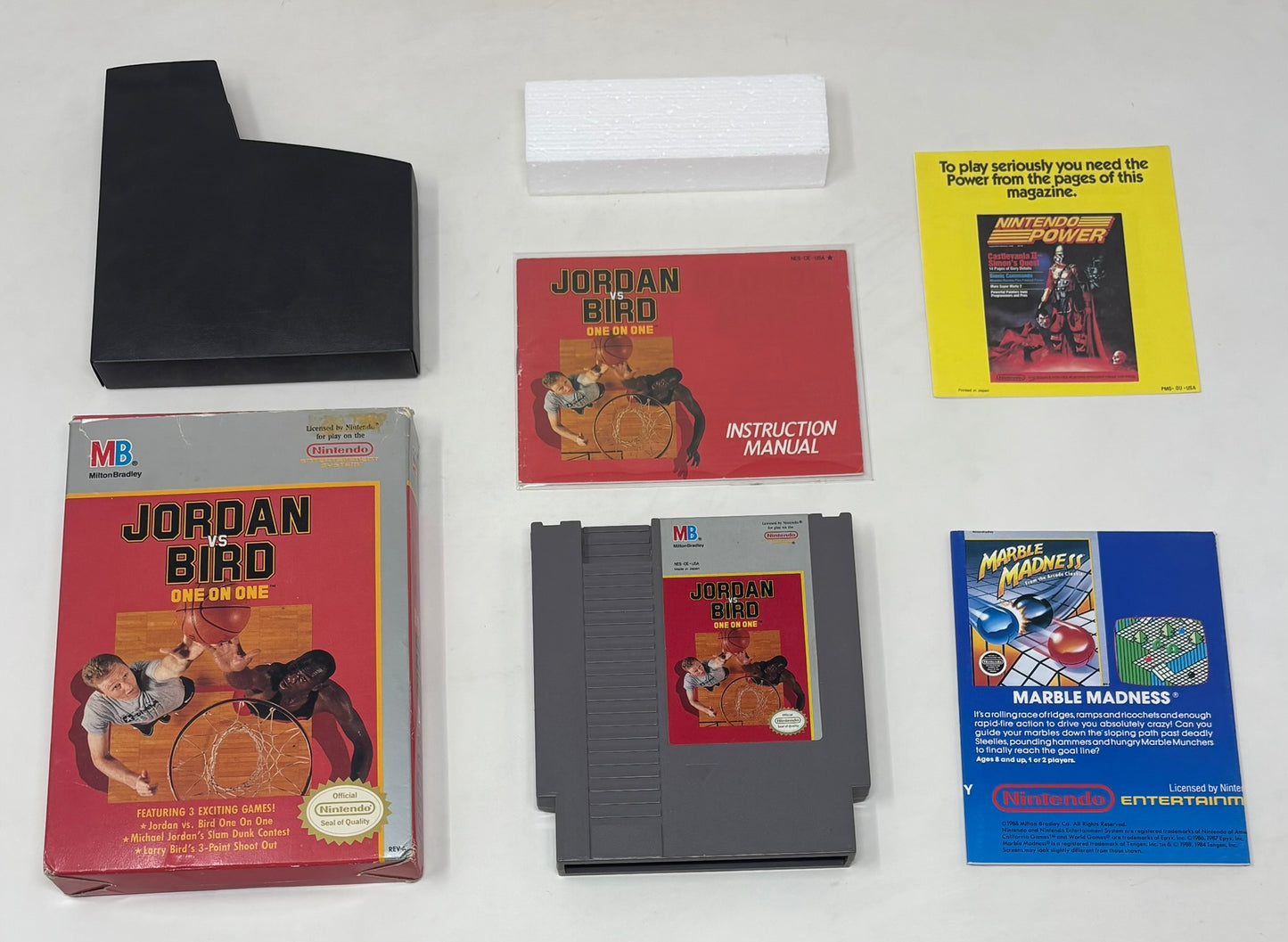 NES Nintendo - Jordan Vs Bird: One on One - Complete