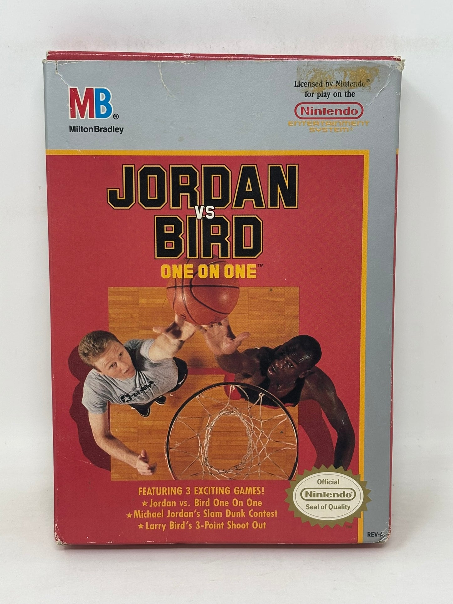 NES Nintendo - Jordan Vs Bird: One on One - Complete