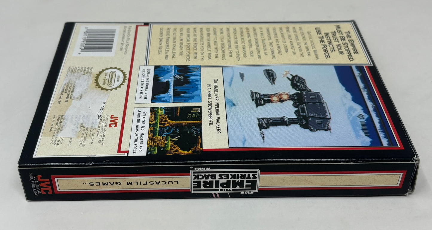 NES Nintendo - Star Wars: The Empire Strikes Back - Complete