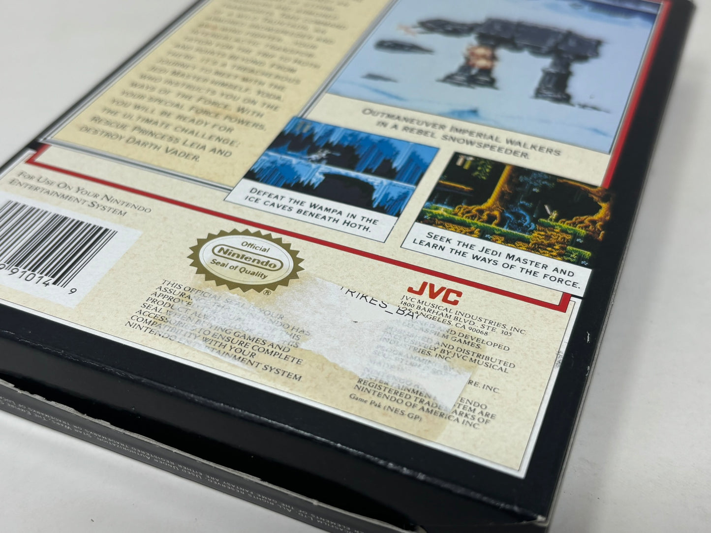 NES Nintendo - Star Wars: The Empire Strikes Back - Complete