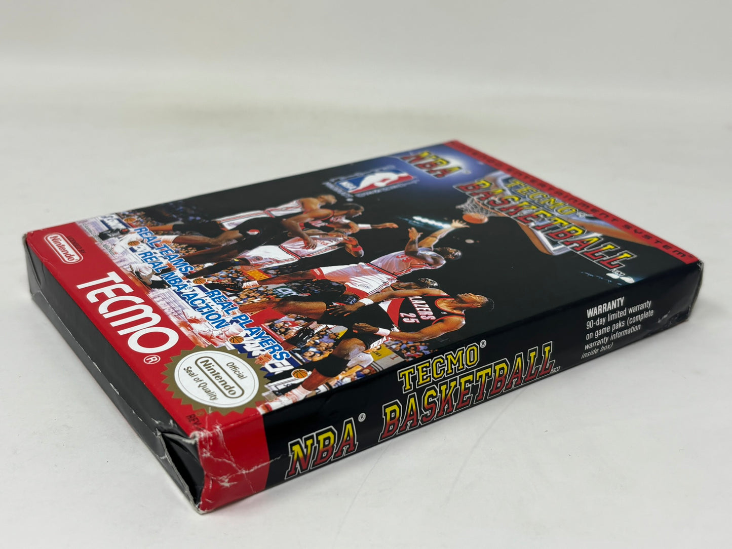 NES Nintendo - Tecmo NBA Basketball - Complete
