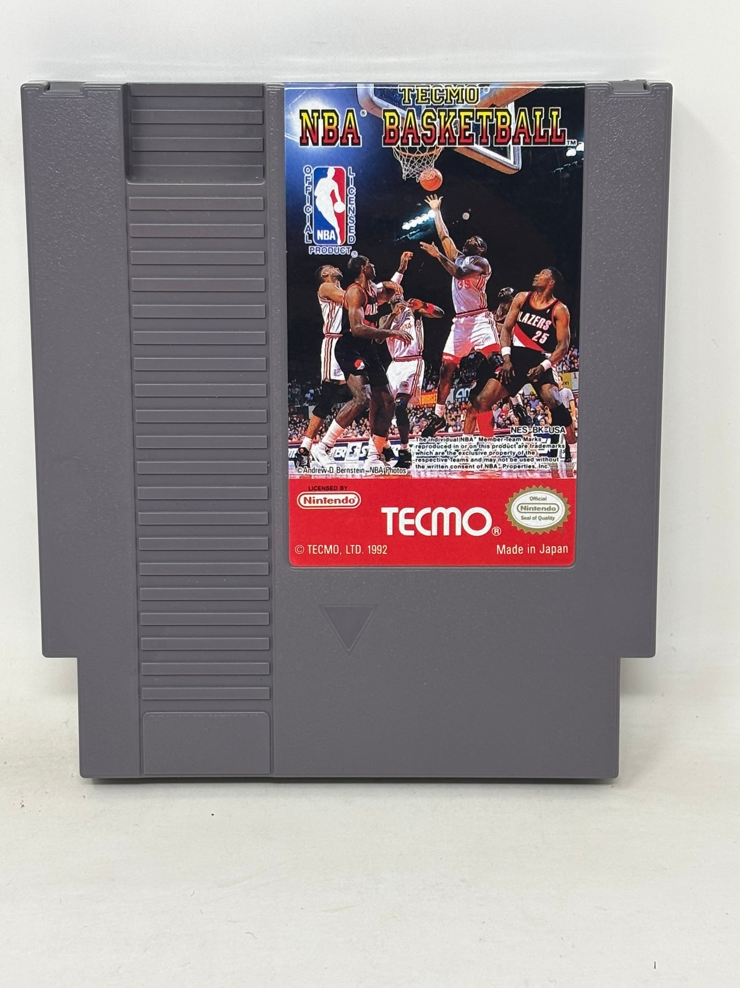 NES Nintendo - Tecmo NBA Basketball - Complete