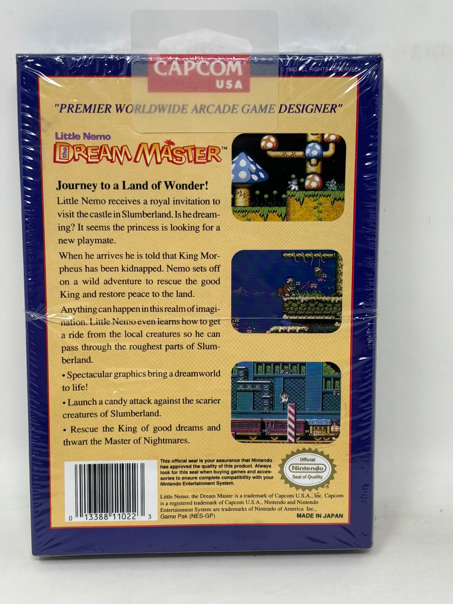 NES Nintendo - Little Nemo The Dream Master - Complete