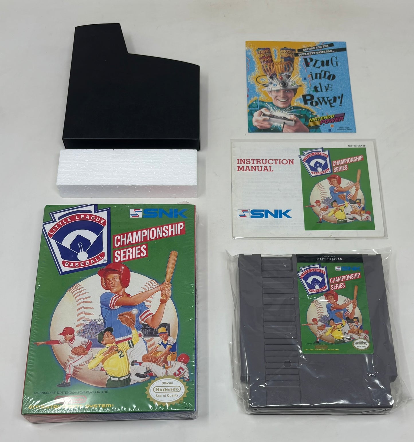 NES Nintendo - Little League Baseball - Complete