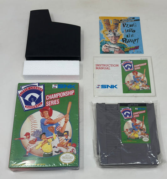 NES Nintendo - Little League Baseball - Complete