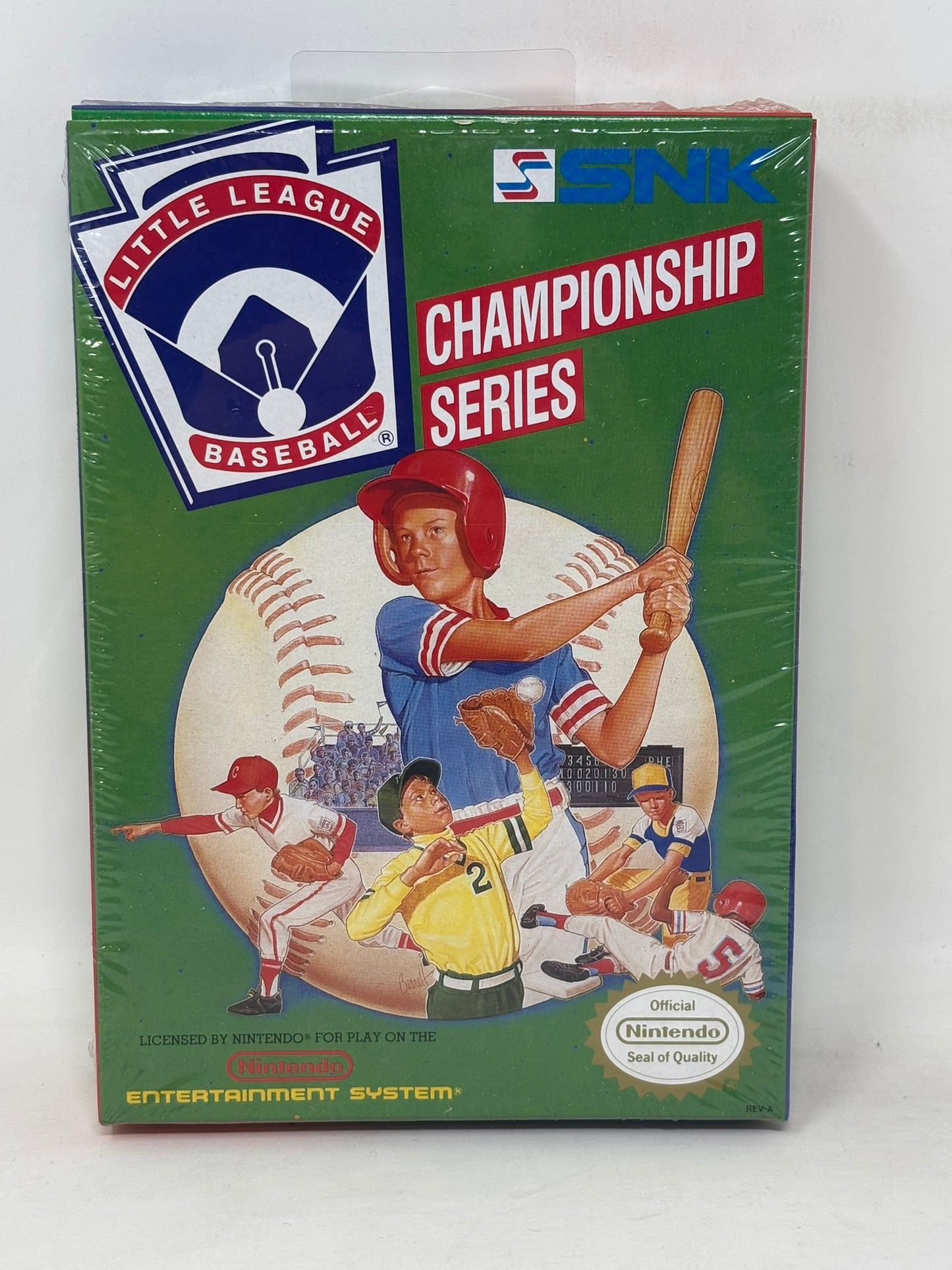 NES Nintendo - Little League Baseball - Complete