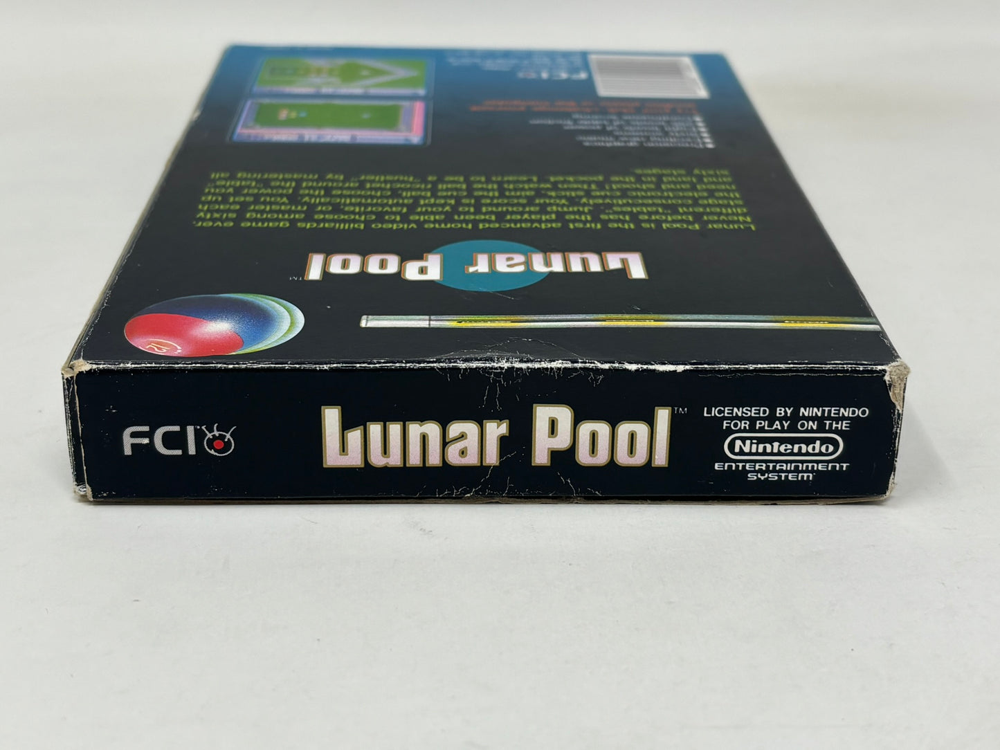 NES Nintendo - Lunar Pool (5 Screw) - Complete