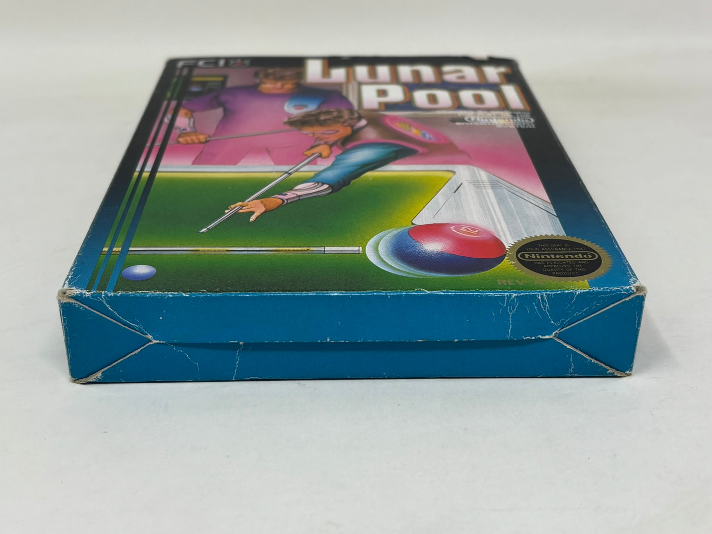 NES Nintendo - Lunar Pool (5 Screw) - Complete