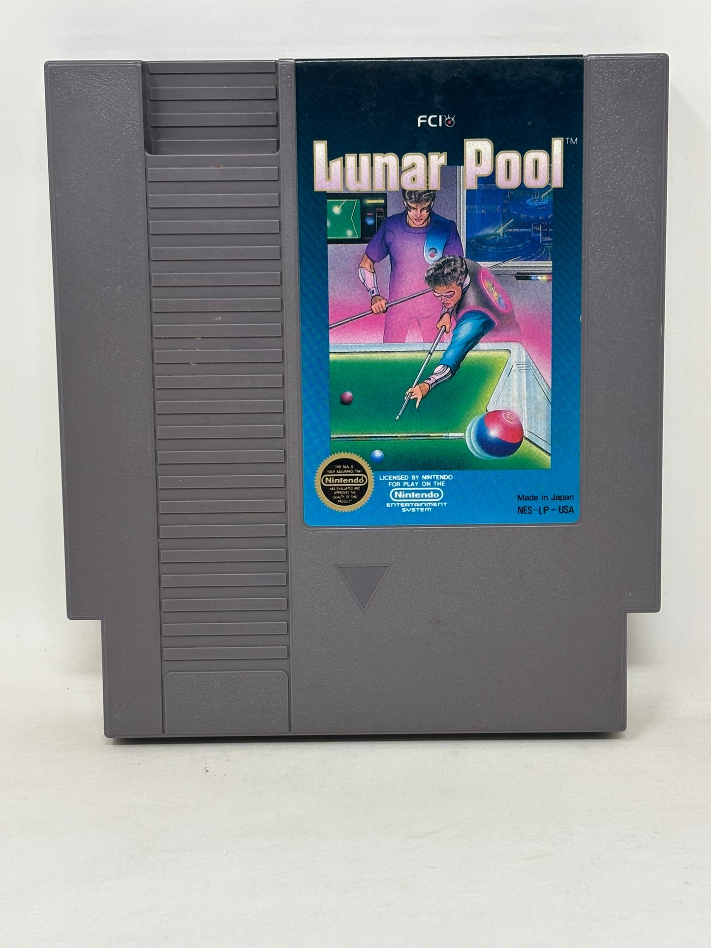NES Nintendo - Lunar Pool (5 Screw) - Complete