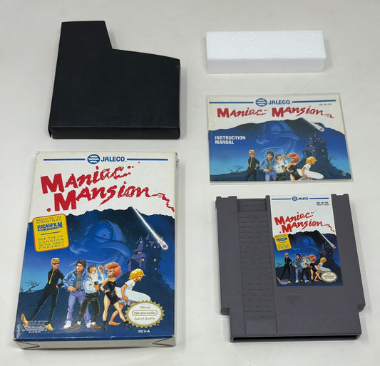 NES Nintendo - Maniac Mansion - Complete