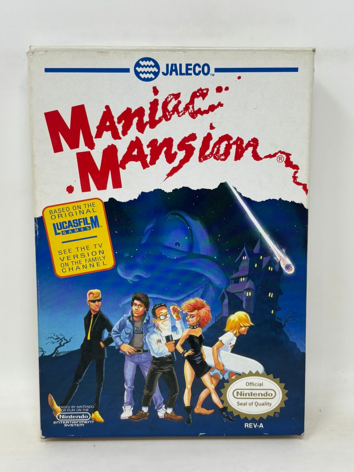 NES Nintendo - Maniac Mansion - Complete
