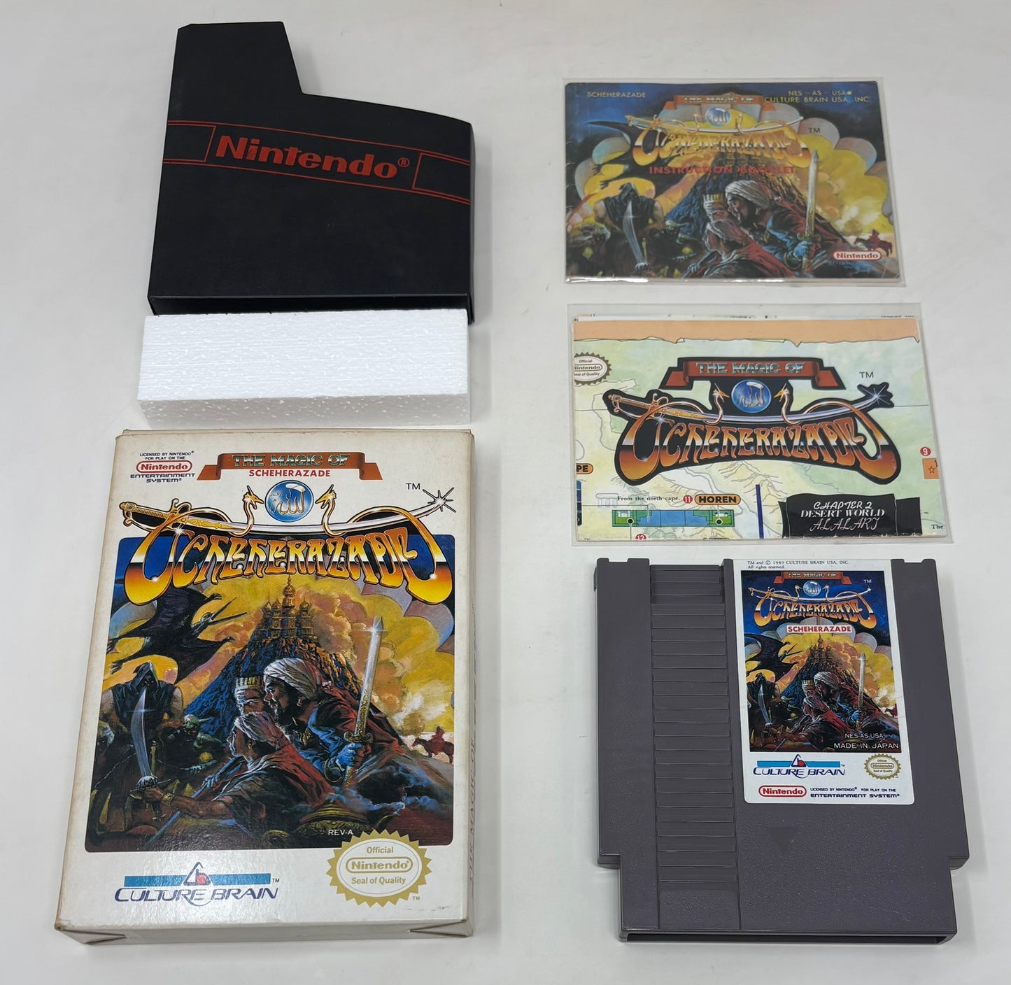 NES Nintendo - Magic of Schererazade - Complete