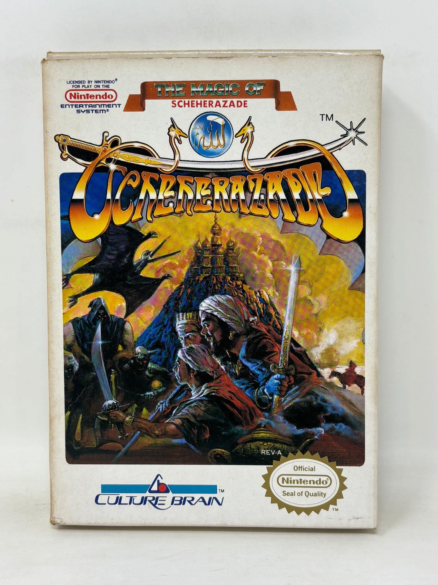 NES Nintendo - Magic of Schererazade - Complete