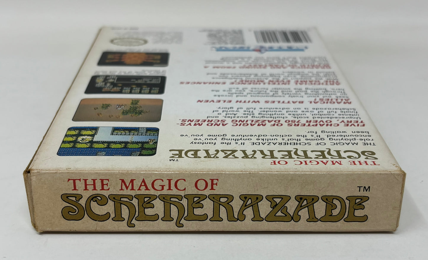 NES Nintendo - Magic of Schererazade - Complete