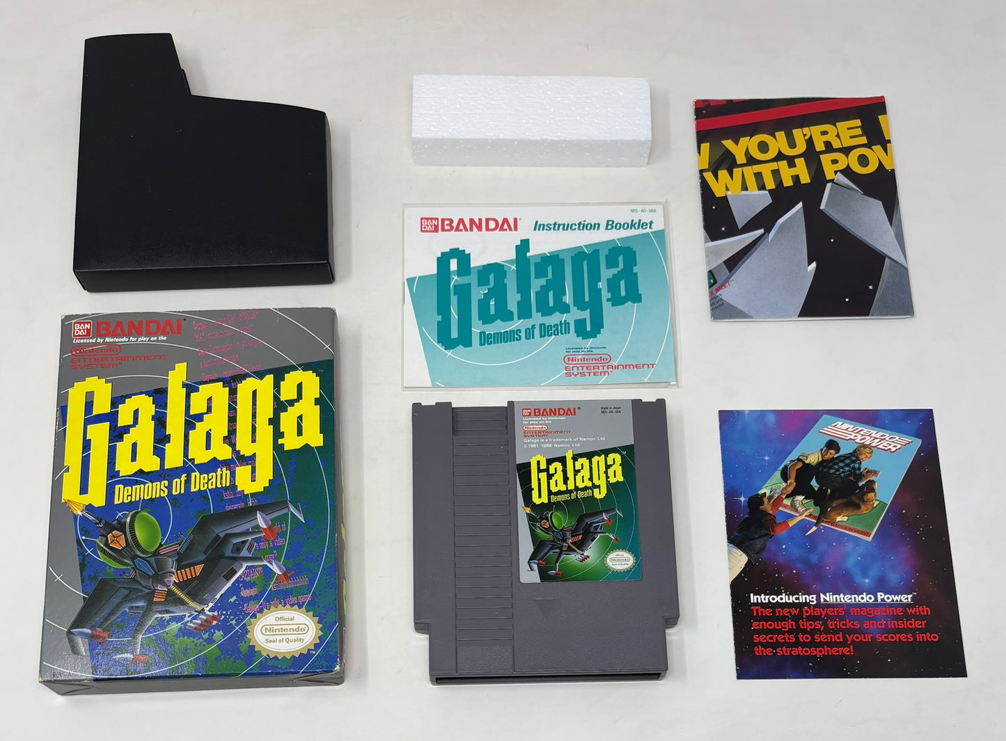 NES Nintendo - Galaga Demons of Death - Complete