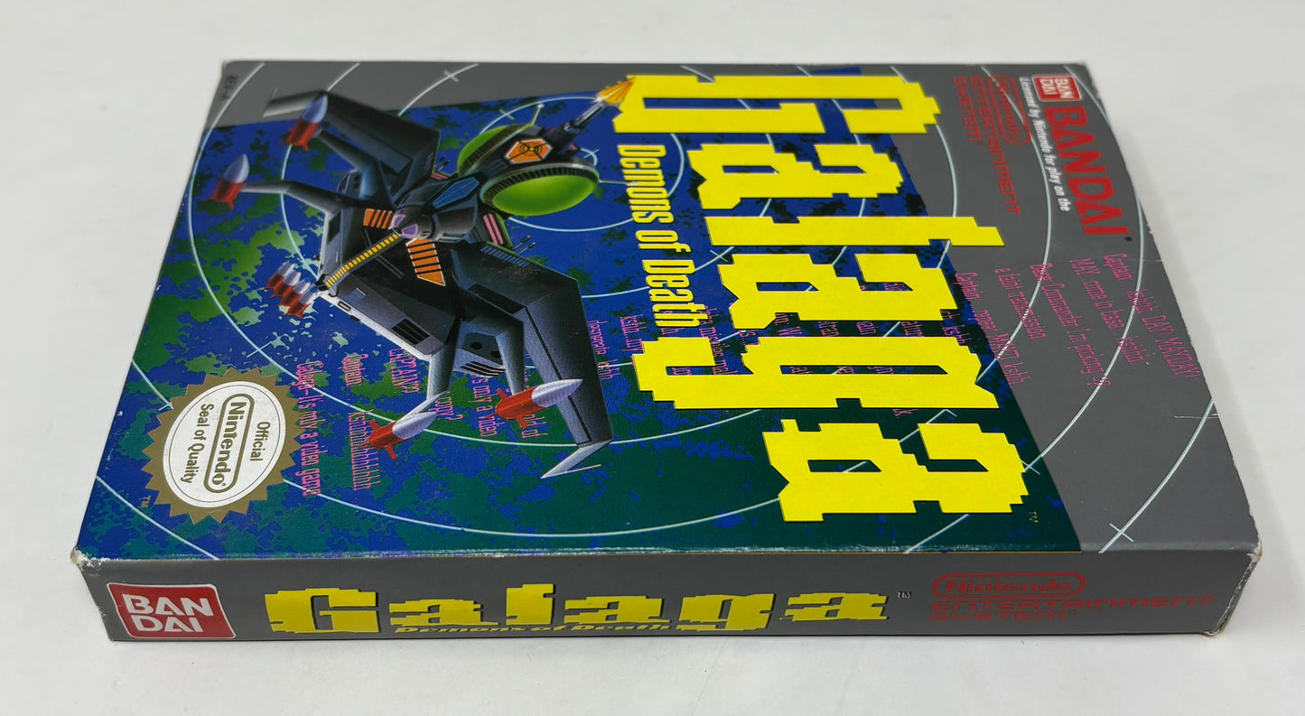 NES Nintendo - Galaga Demons of Death - Complete