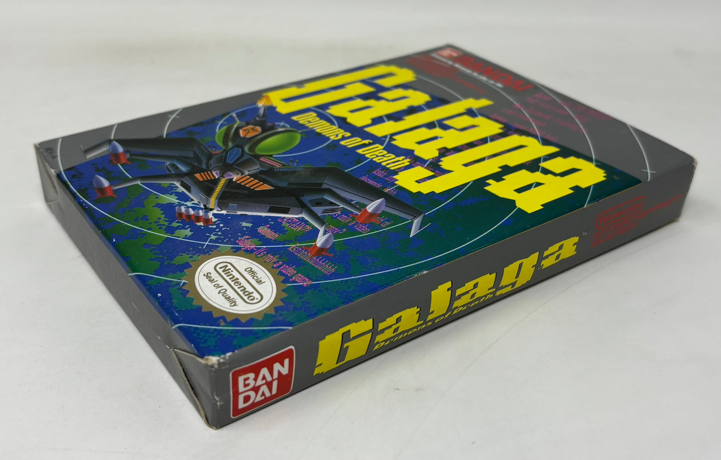 NES Nintendo - Galaga Demons of Death - Complete