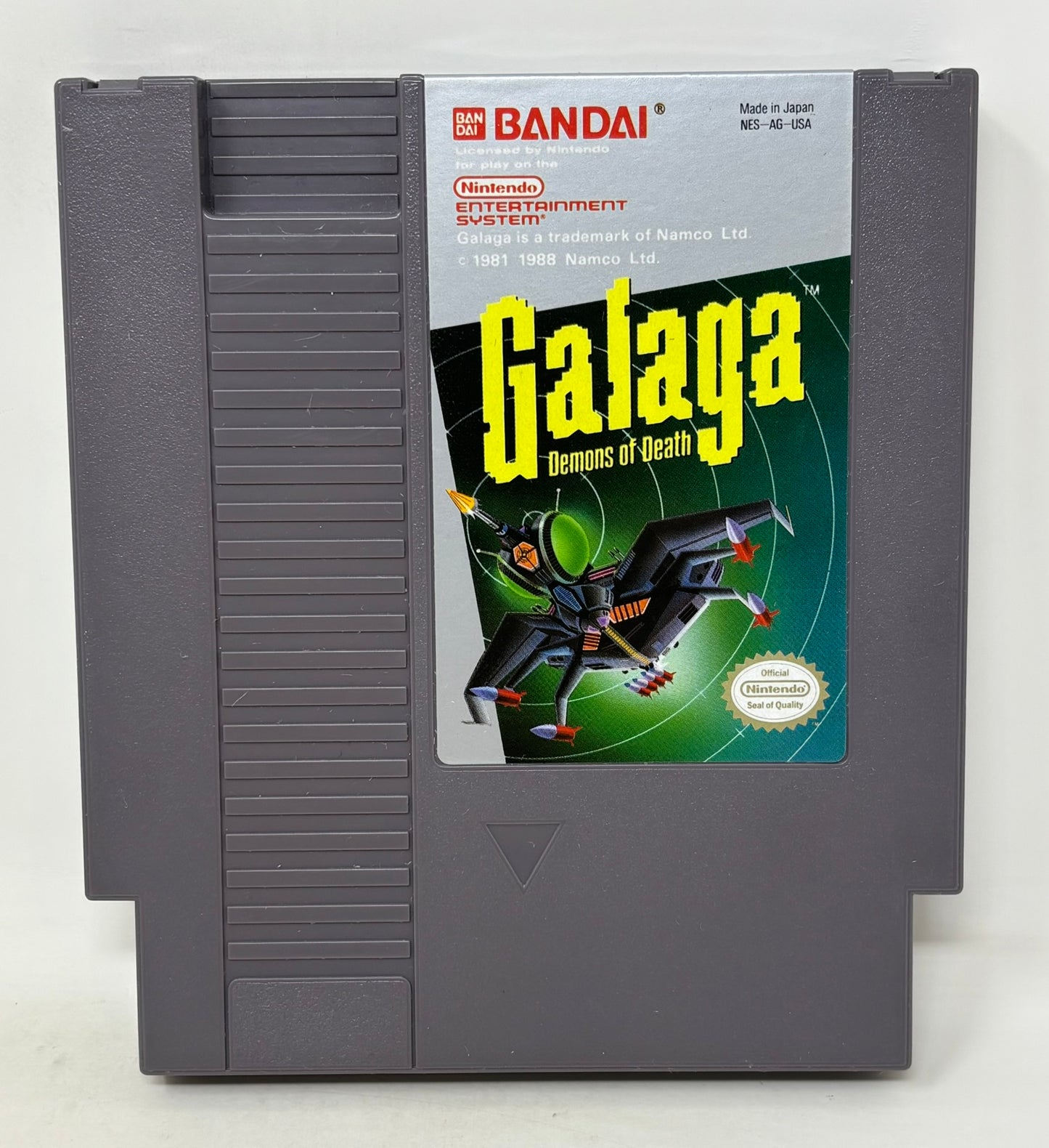 NES Nintendo - Galaga Demons of Death - Complete