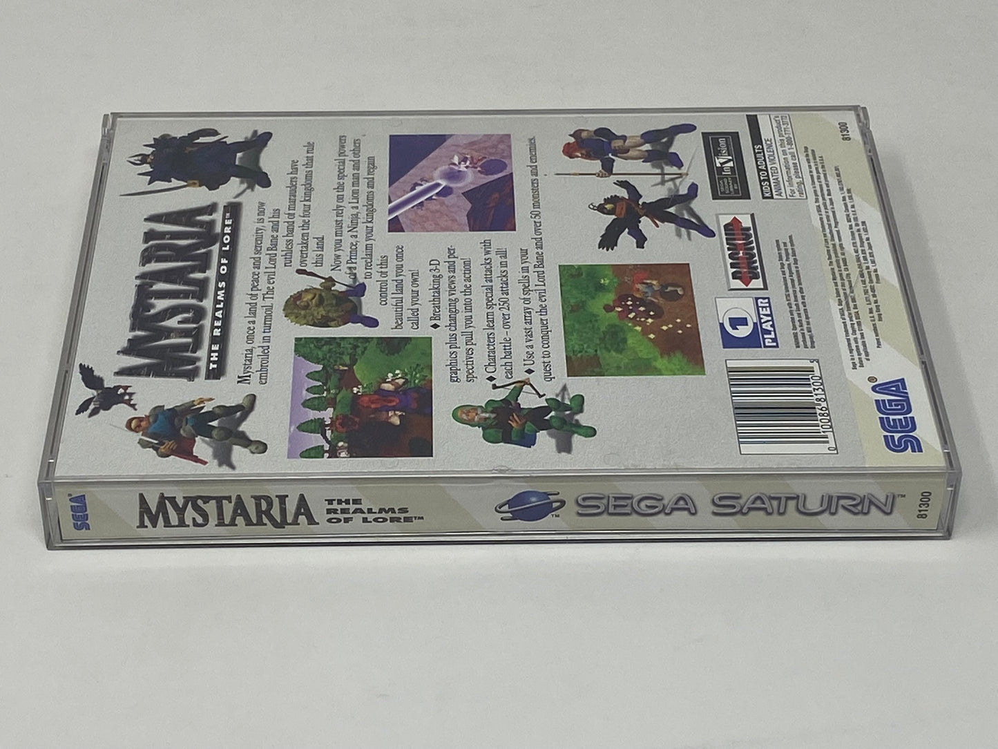 Sega Saturn - Mystaria: The Realms of Lore - Complete