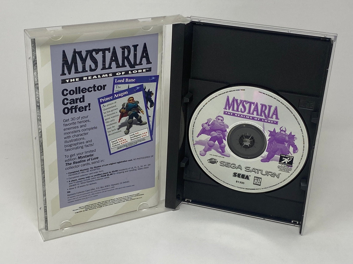 Sega Saturn - Mystaria: The Realms of Lore - Complete