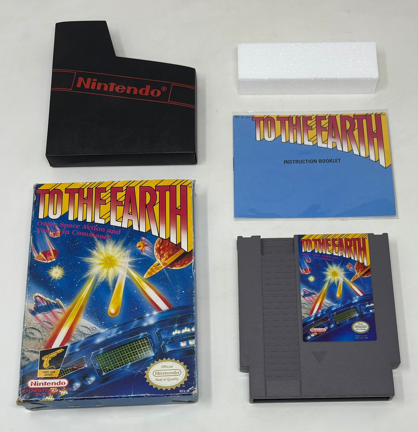 NES Nintendo - To the Earth - Complete