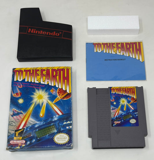 NES Nintendo - To the Earth - Complete