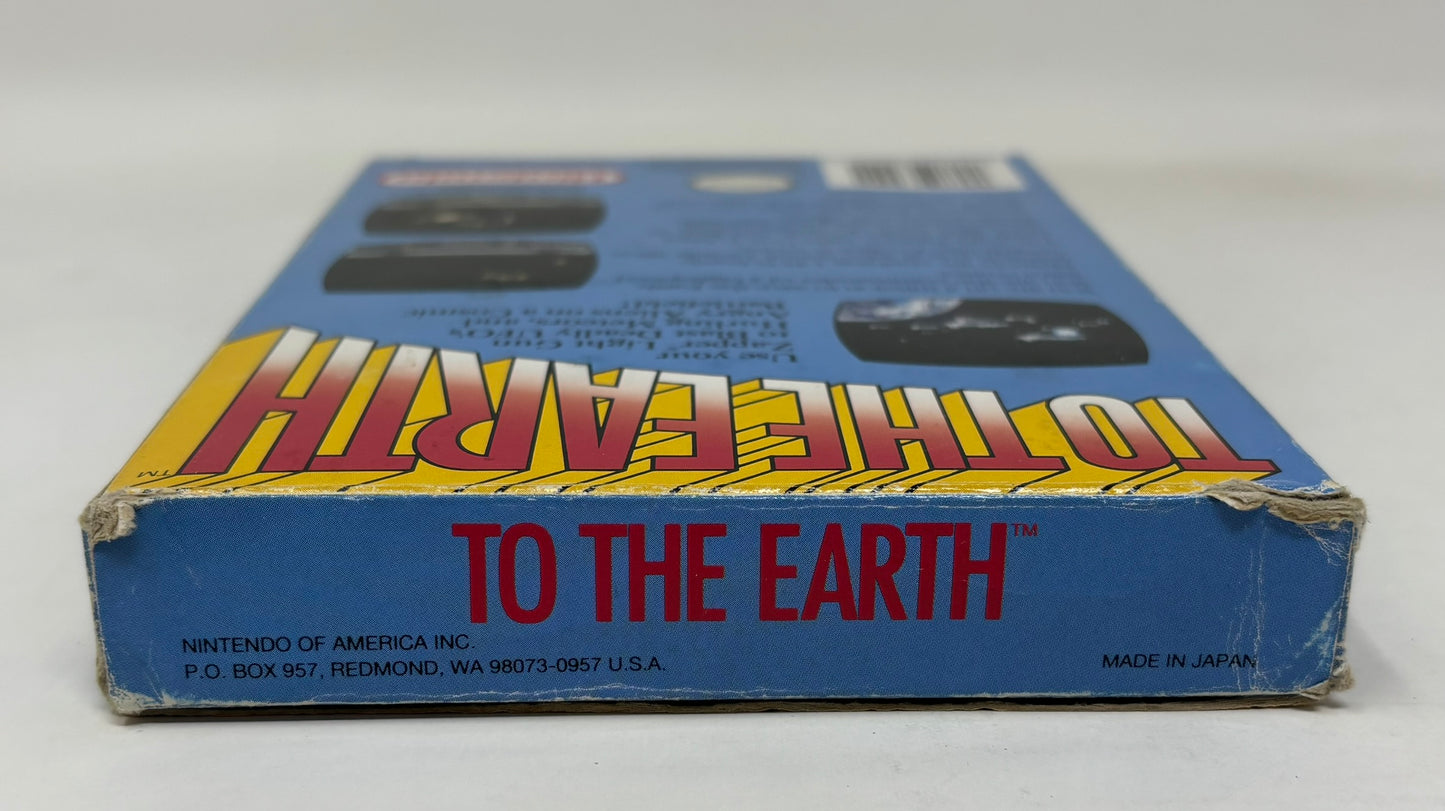 NES Nintendo - To the Earth - Complete