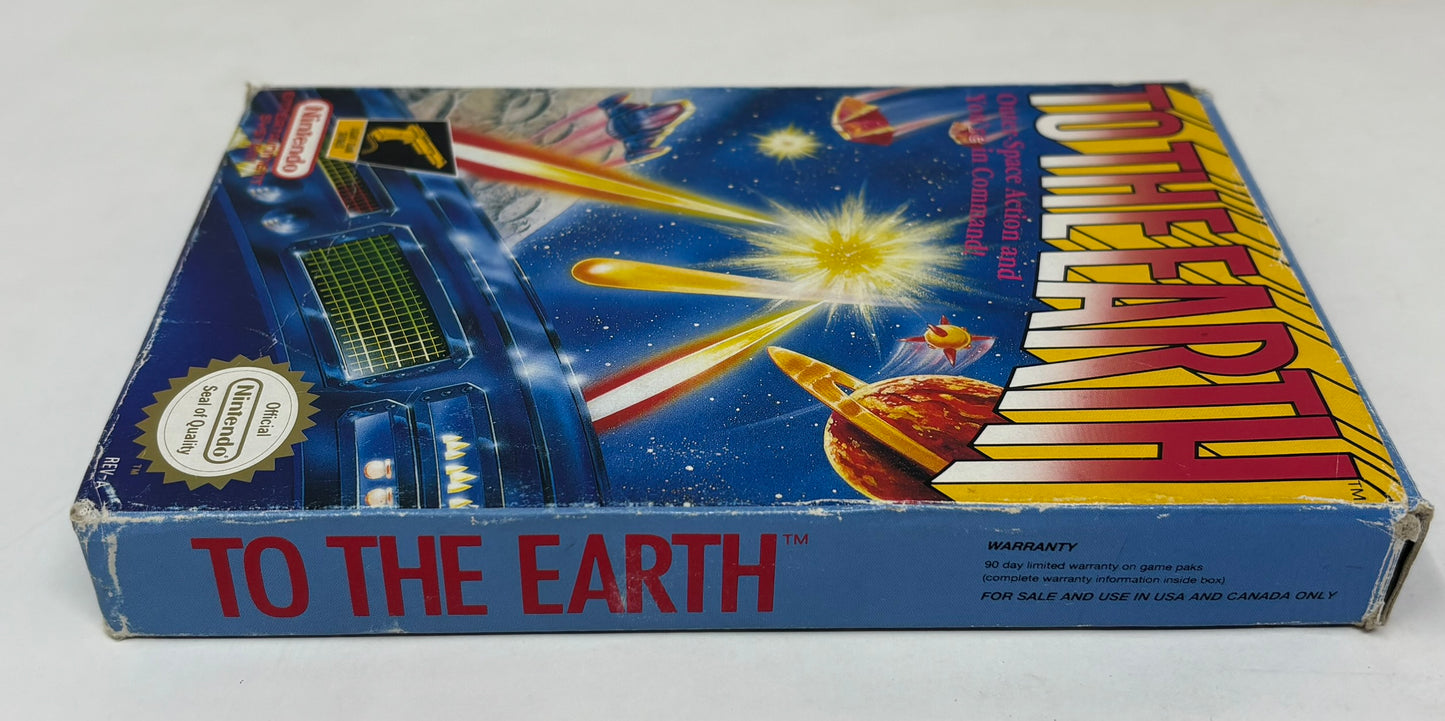 NES Nintendo - To the Earth - Complete