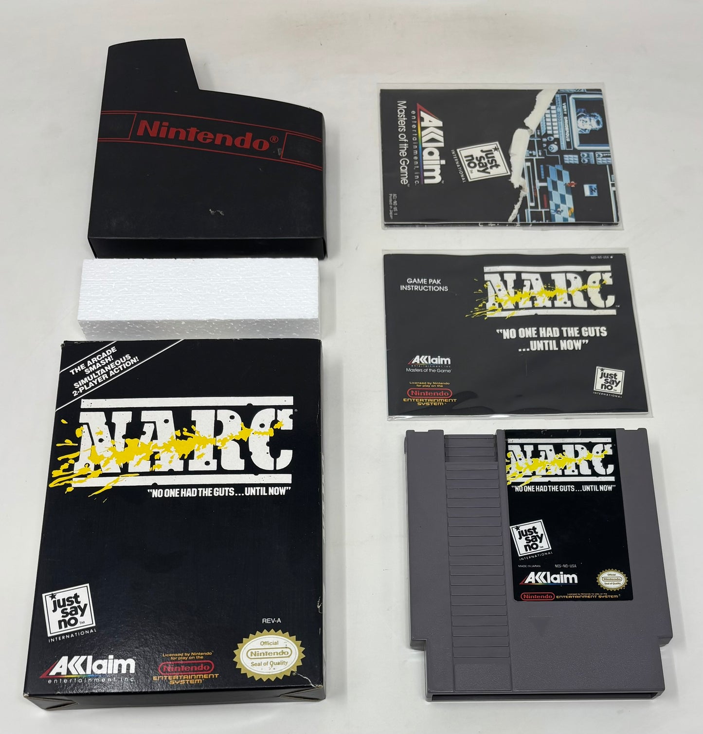 NES Nintendo - NARC - Complete