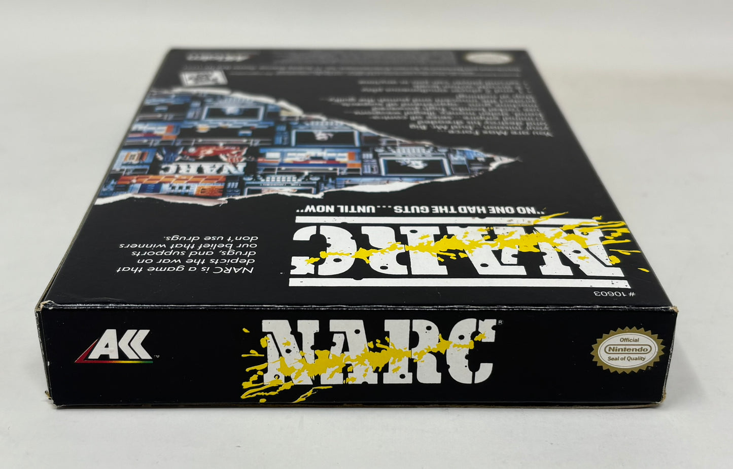 NES Nintendo - NARC - Complete