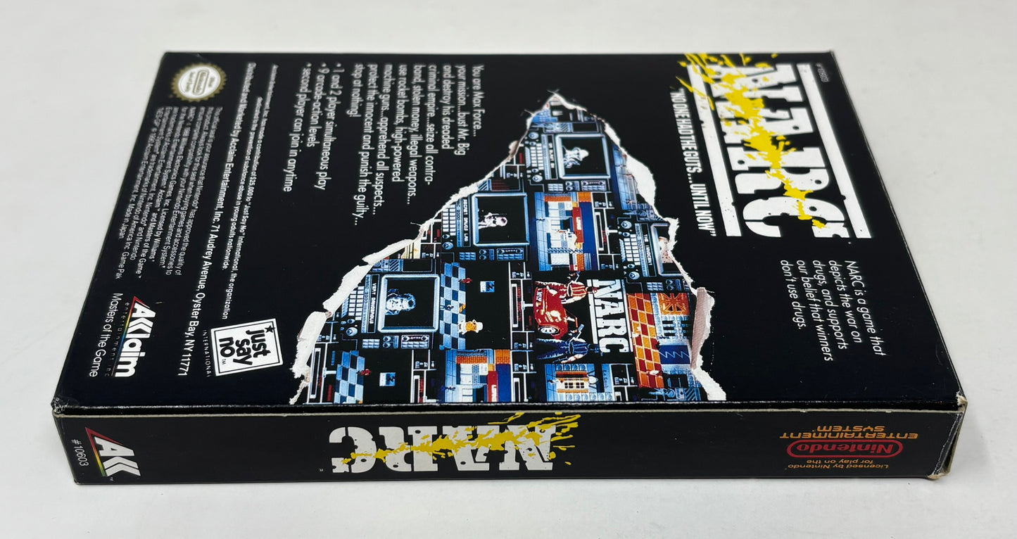 NES Nintendo - NARC - Complete