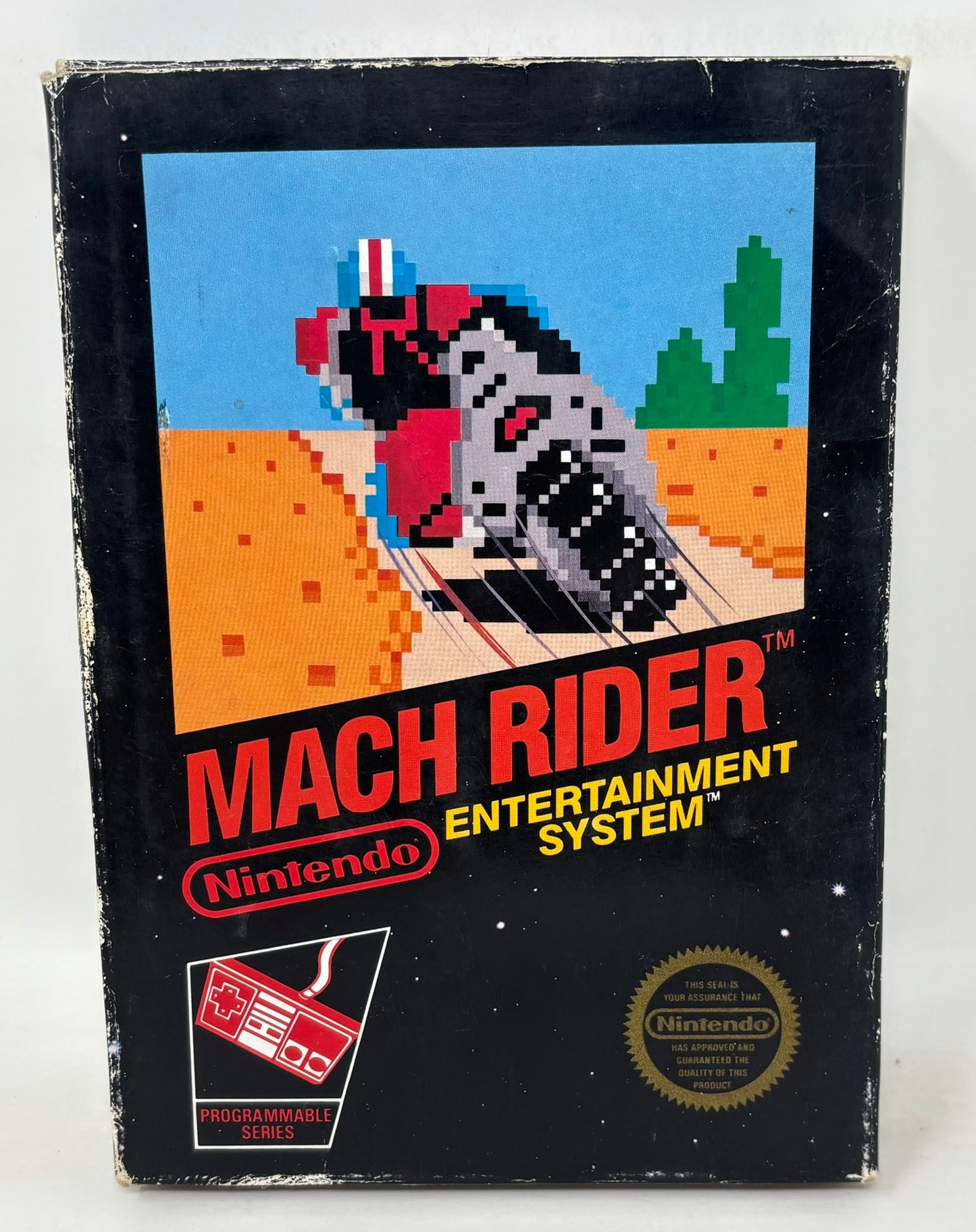 NES Nintendo - Mach Rider (5 Screw) - Complete