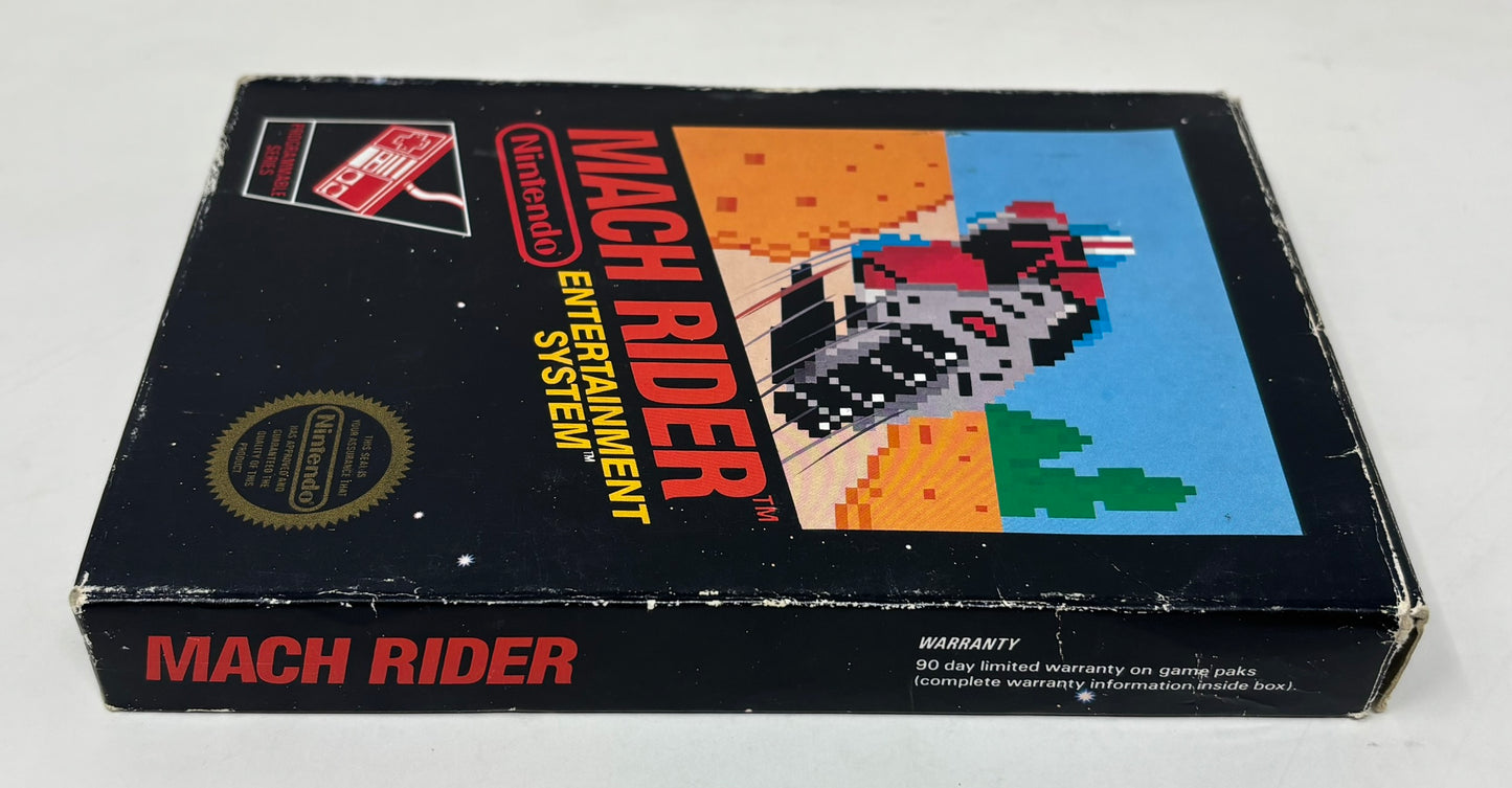 NES Nintendo - Mach Rider (5 Screw) - Complete