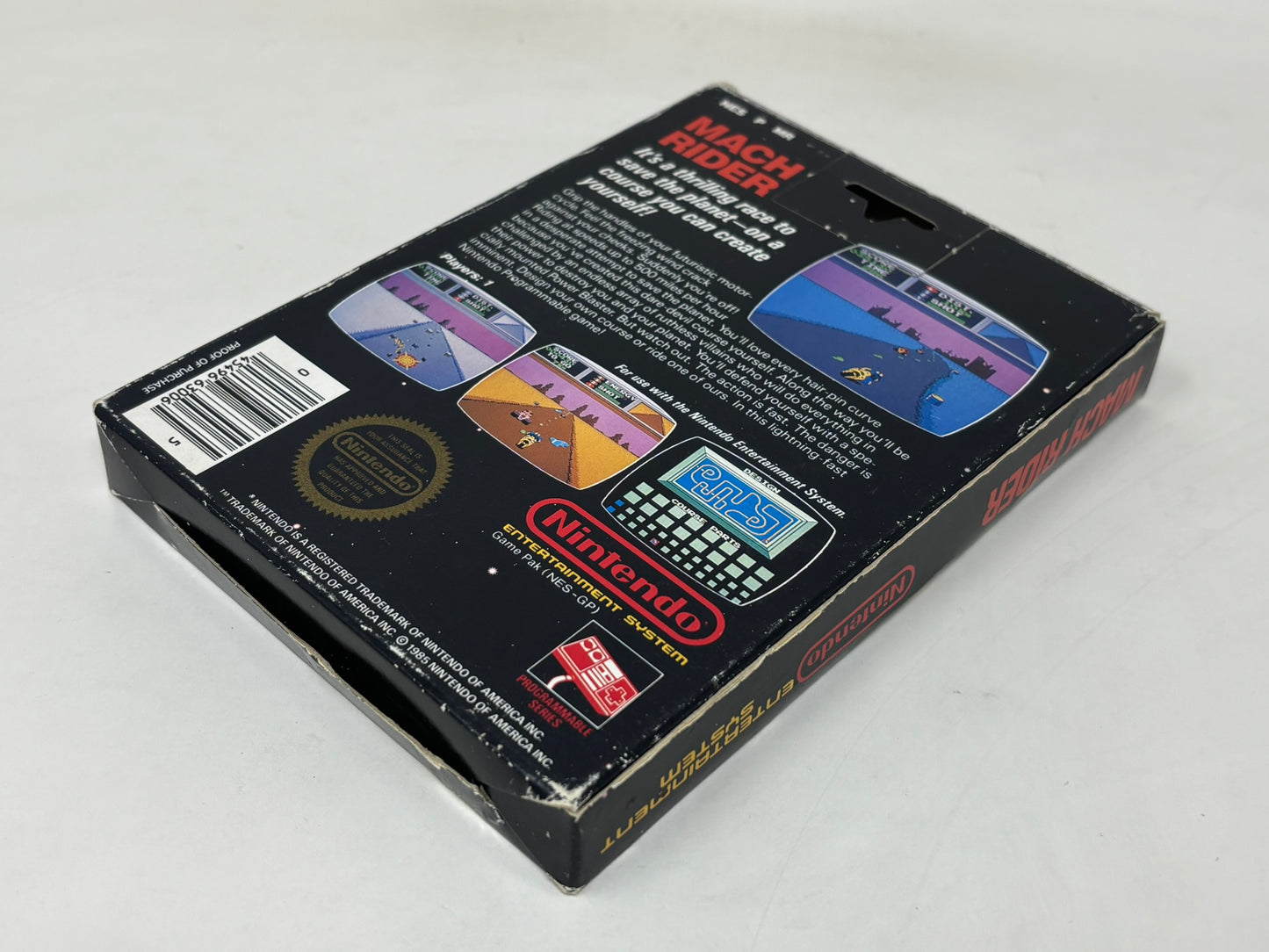NES Nintendo - Mach Rider (5 Screw) - Complete