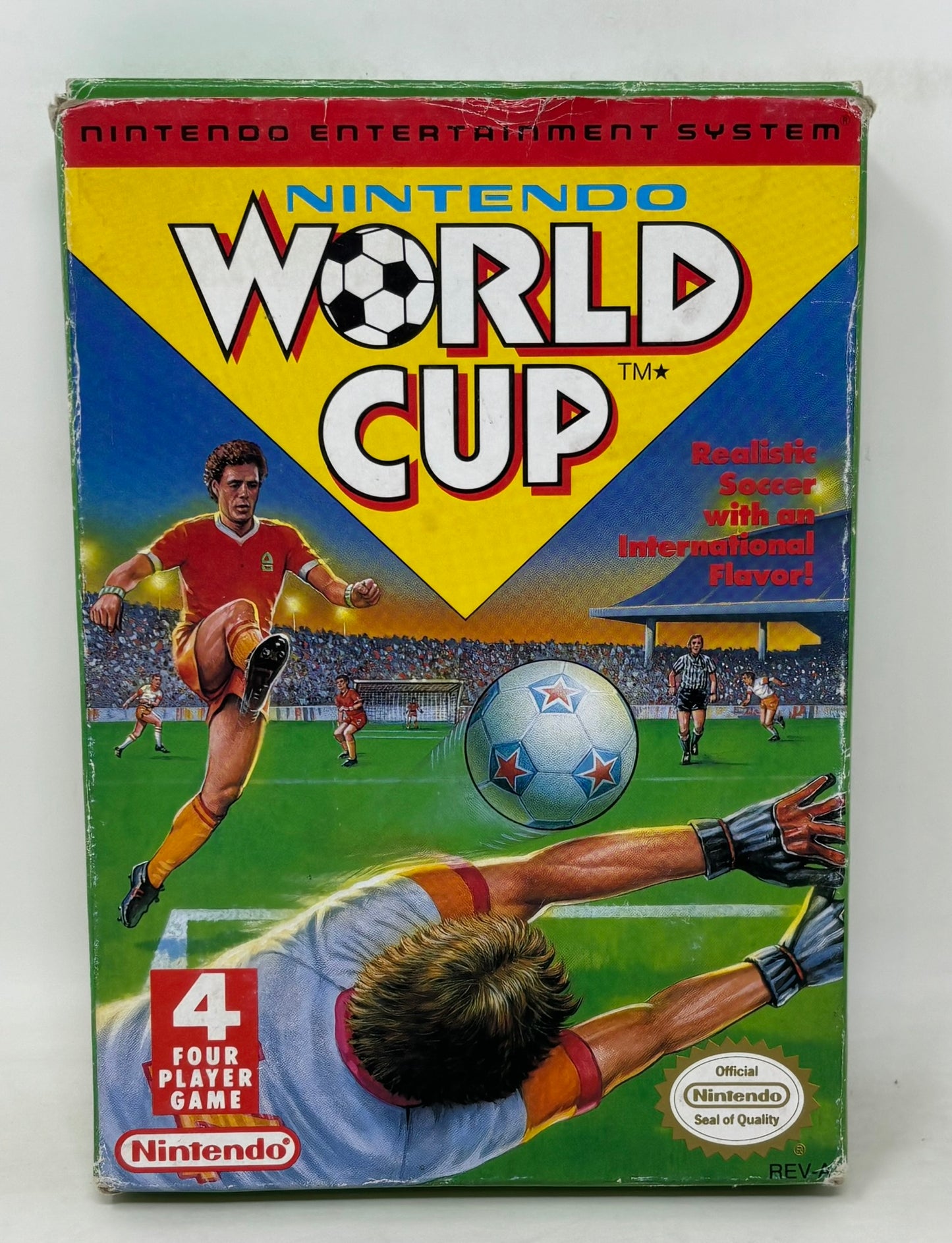 NES Nintendo - Nintendo World Cup Soccer - Complete