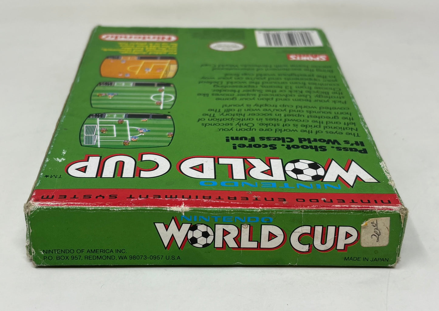 NES Nintendo - Nintendo World Cup Soccer - Complete