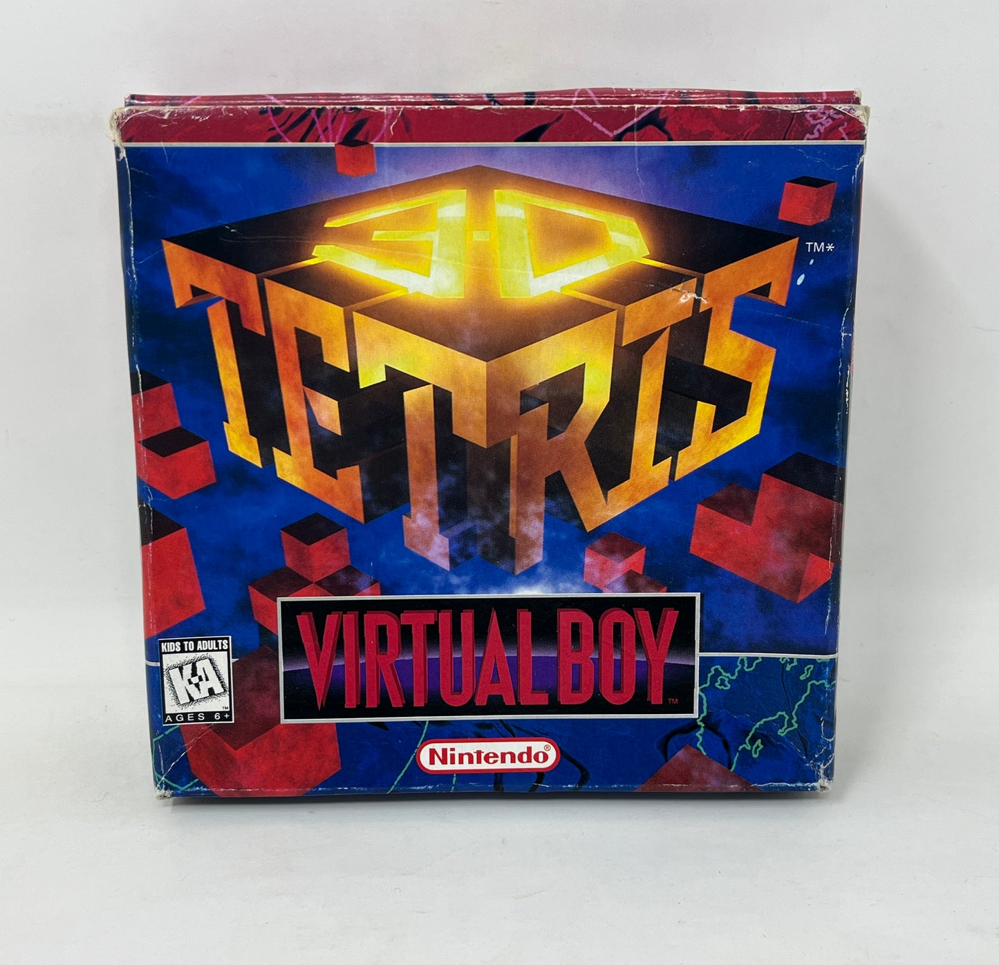 Nintendo Virtual Boy - 3D Tetris - Complete