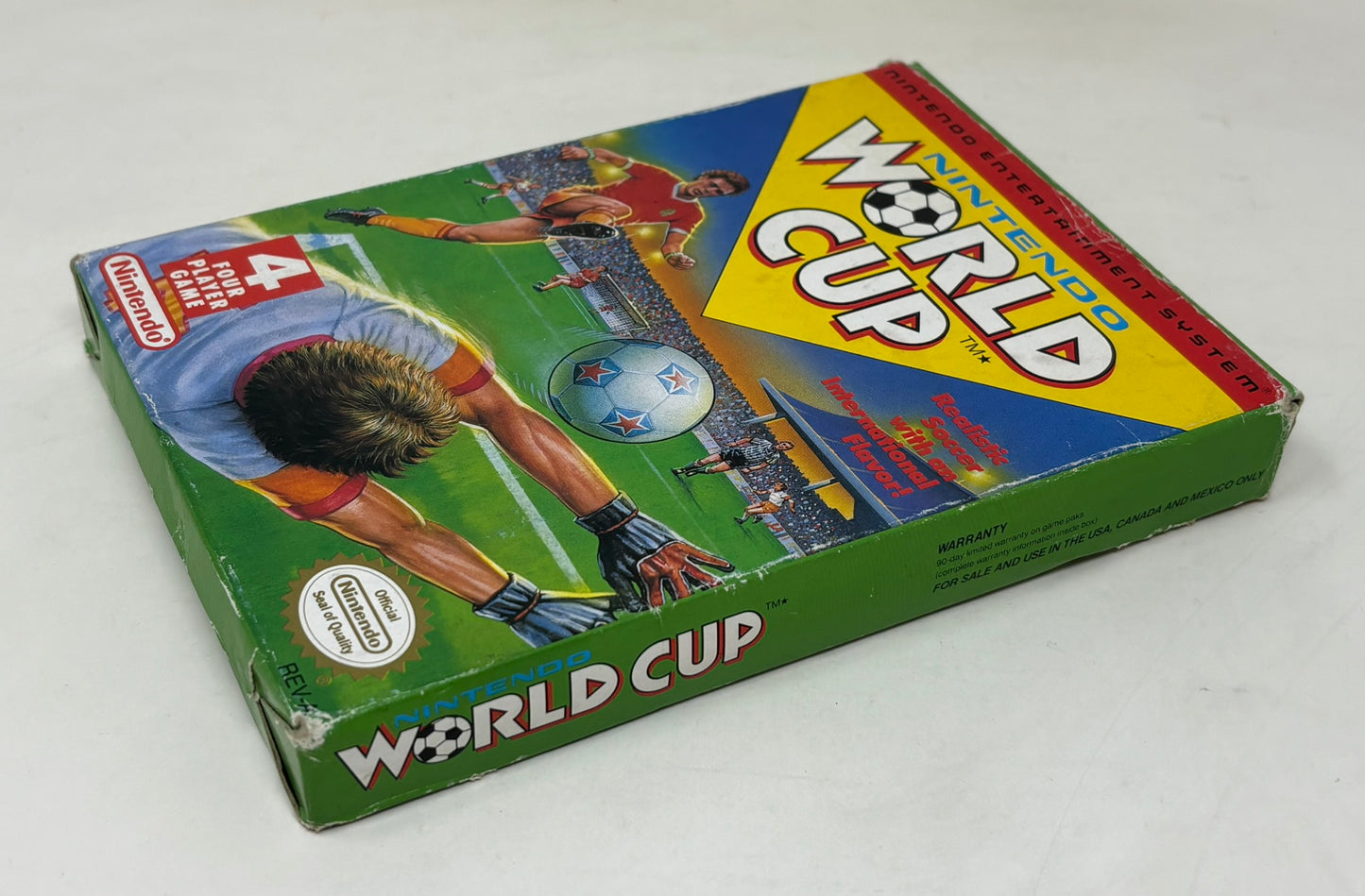 NES Nintendo - Nintendo World Cup Soccer - Complete