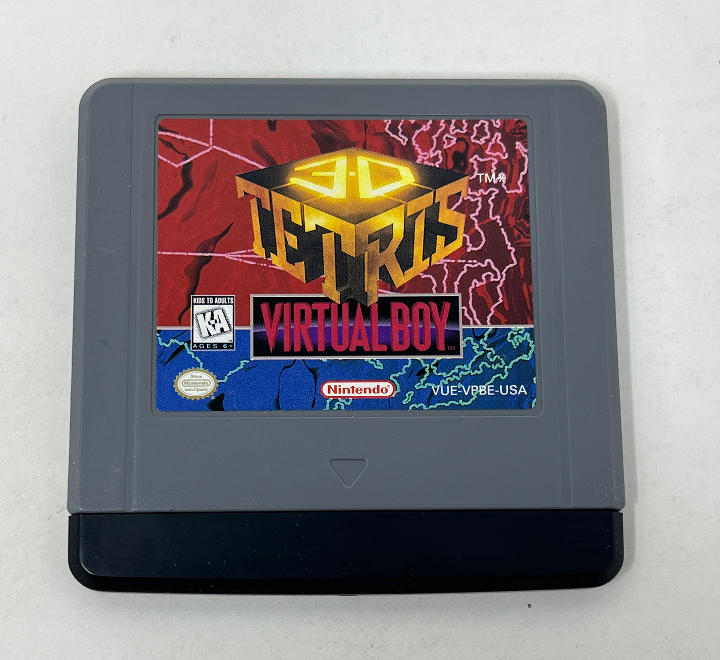 Nintendo Virtual Boy - 3D Tetris - Complete