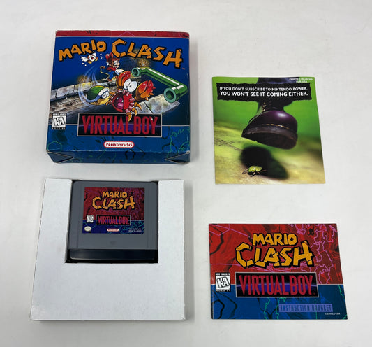 Nintendo Virtual Boy - Mario Clash - Complete