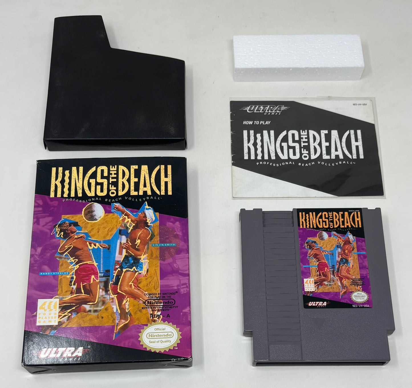 NES Nintendo - Kings of the Beach - Complete