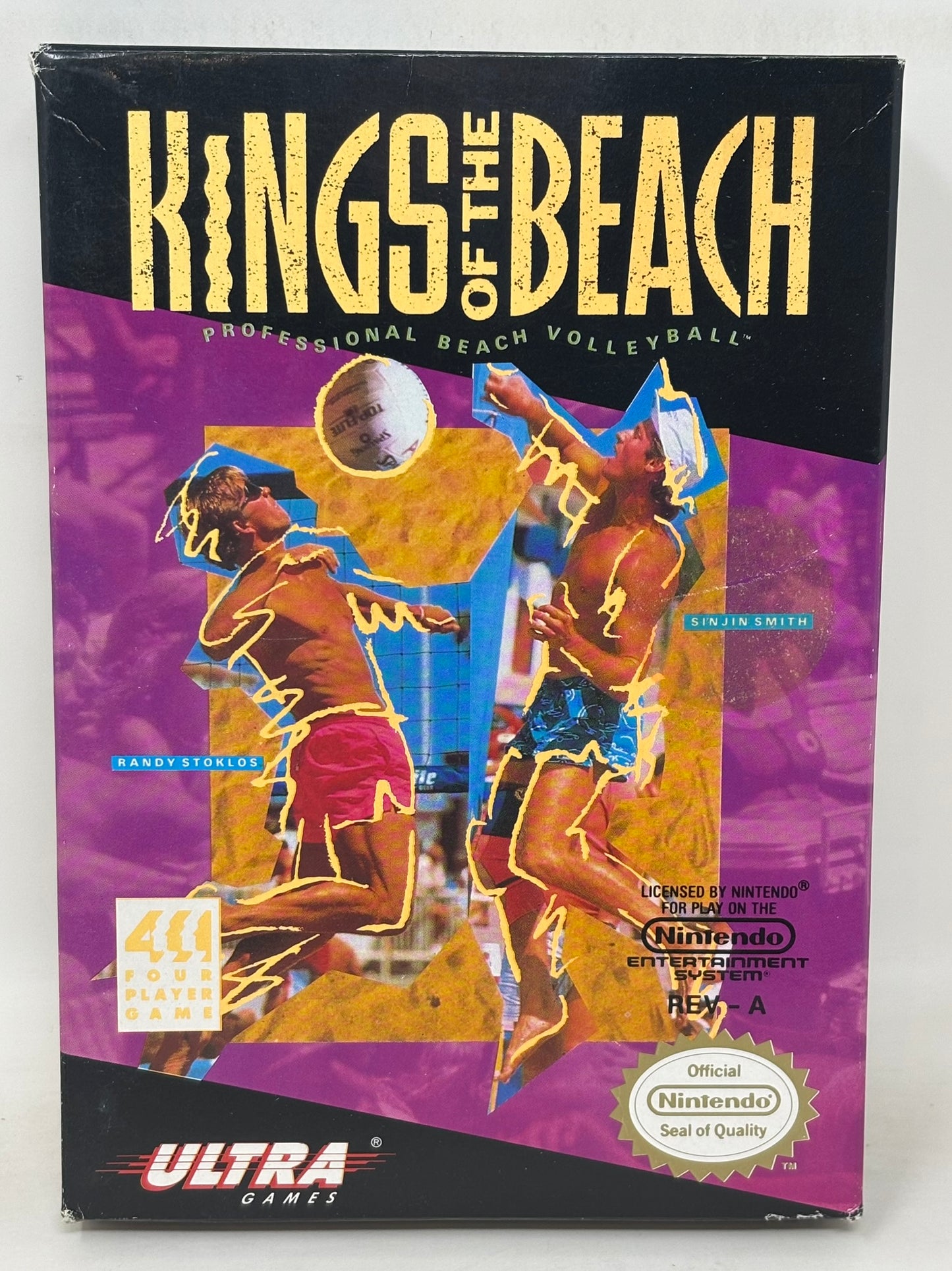 NES Nintendo - Kings of the Beach - Complete