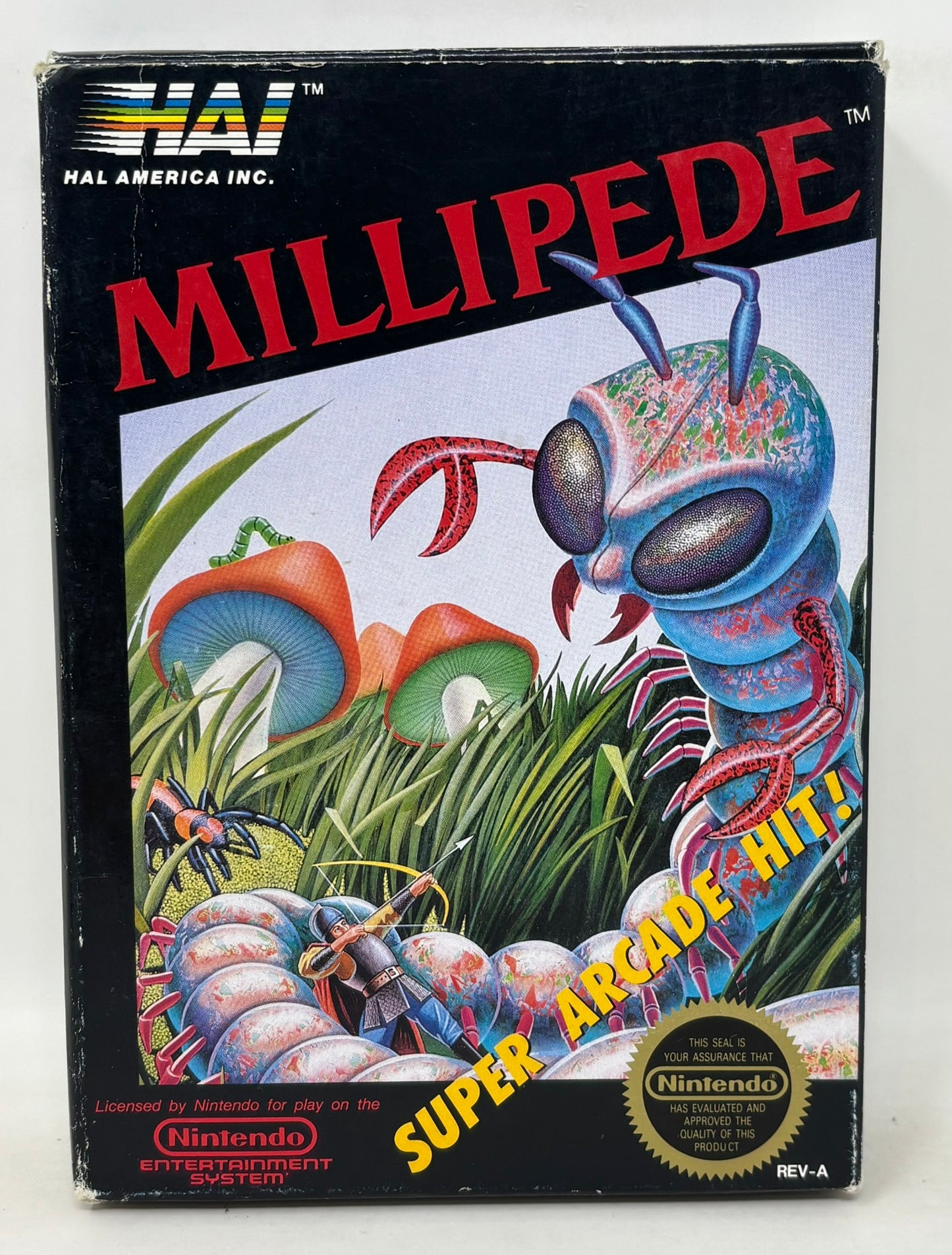 NES Nintendo - Millipede - Complete