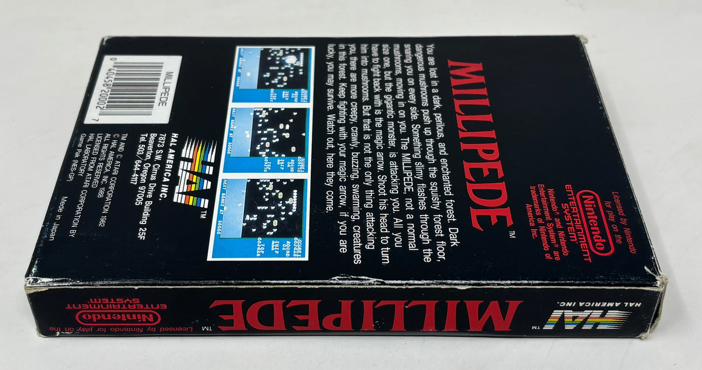 NES Nintendo - Millipede - Complete