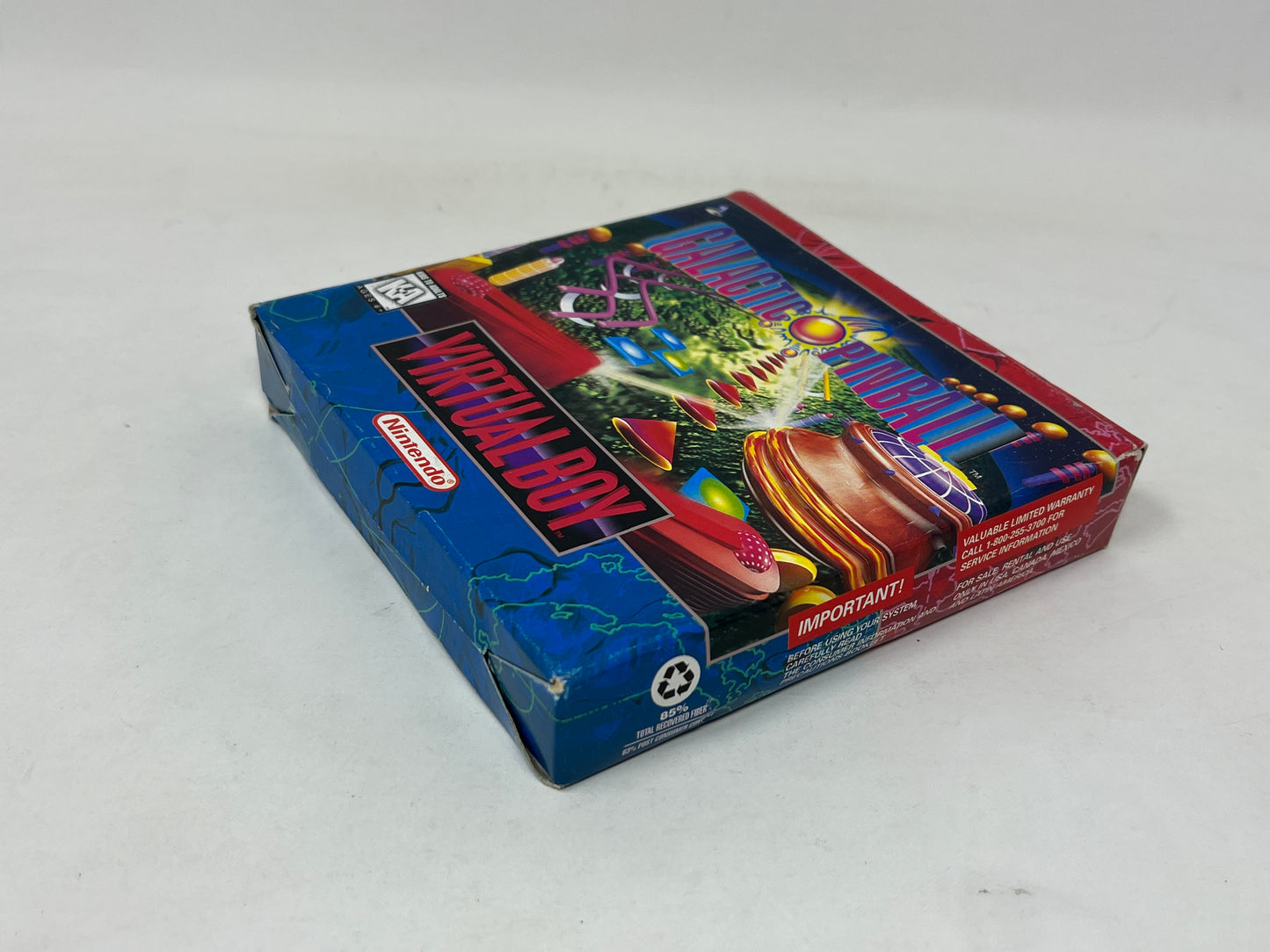 Nintendo Virtual Boy - Galactic Pinball - Complete